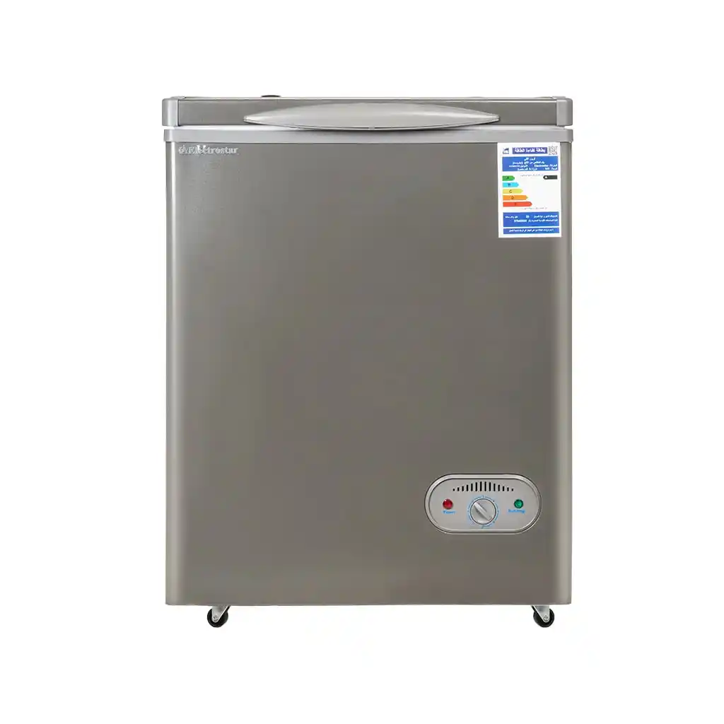 ديب فريزر الكتروستار، 150 لتر، أفقي ، LC150SLST - رمادي