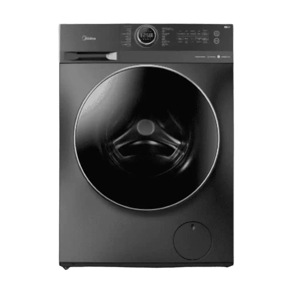 غسالة ملابس اتوماتيك ميديا، 10.5 كيلو، تحميل أمامي، MF205W105WB/TK - رمادي