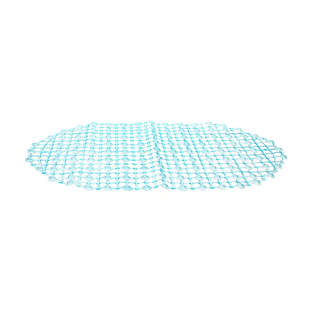دواسة حمام بلاستيك، 60×35 سم - تركواز