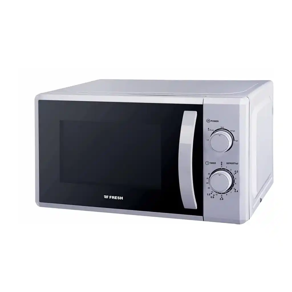 ميكروويف فريش، 25 لتر، 800 وات، FMW-MC-S - فضي