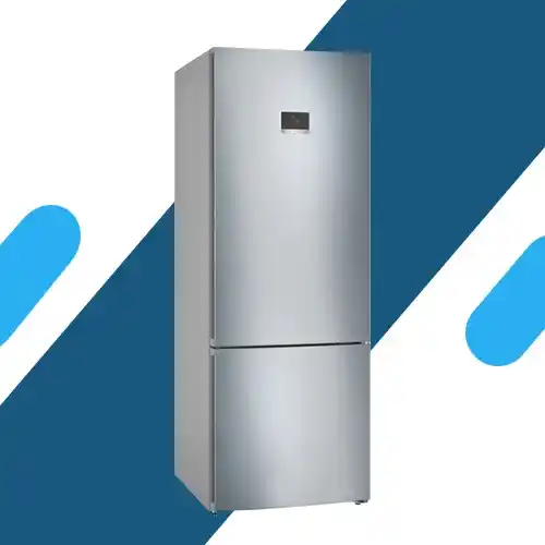 ثلاجة بوش سيريس 4 – 505 لتر صافي – فريزر سفلي – NoFrost – ستانلس – KGN56CI30U