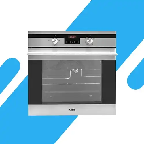 فرن هانز بلت إن غاز وشواية غاز 60 سم - سعة 67 لتر - ستانلس ستيل – موديل - HANS OGO202.12