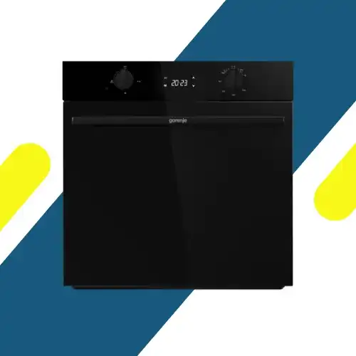 فرن بلت إن غاز جورينيا (Gorenje) - 55 لتر 60 سم – أسود – BOG6321DBG – سعة واسعة وشاشة LED