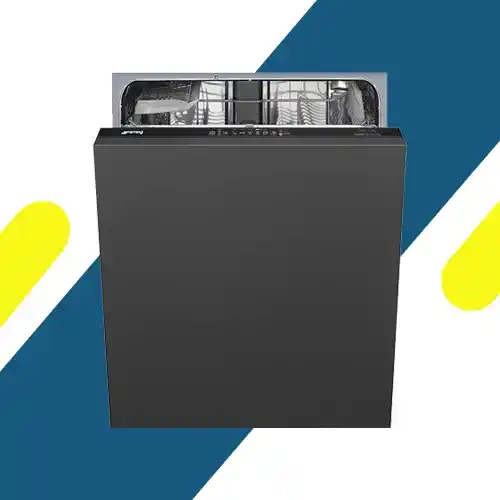 غسالة أطباق سميج (Smeg) بلت إن 60 سم - مدمجة بالكامل - 13 فرد - ستانلس ستيل - موديل ST211D