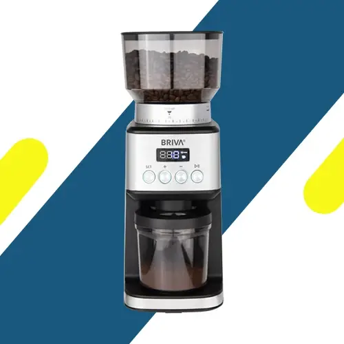 مطحنة قهوة بريفا GRIND MASTER SS – احترافية بـ 51 درجة طحن وتايمر دقيق