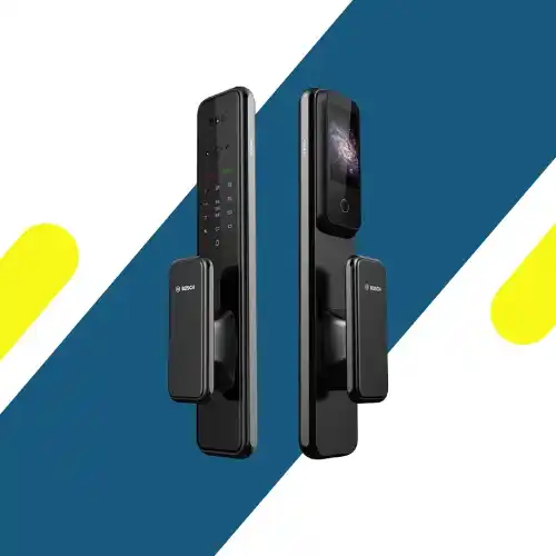 قفل باب ذكي بوش – BOSCH EL600VF 3D Face Cat Eye – كاميرا 2MP وزاوية 160°