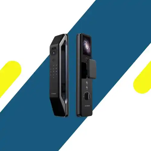 قفل باب ذكي بوش – Bosch FU6 Plus 3D Face Cat Eye – إنتركم نشط وشاشة 3.97 بوصة