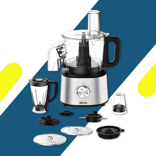 محضر طعام BRIVA POWERCHEF BH-KM 176 – متعددة الاستخدامات بقوة 1000 واط