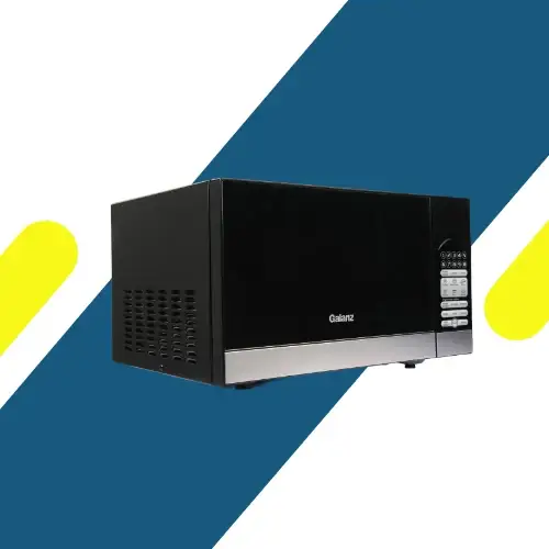 ميكروويف جالانز 25 لتر بشواية – 1000 وات – أسود – موديل – D90D25AP-H7 (BLACK)