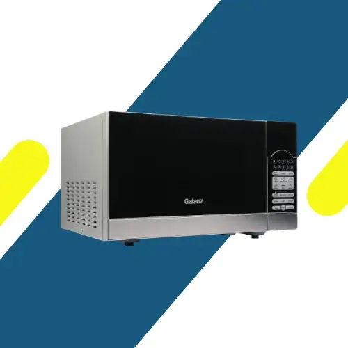 ميكروويف جالانز 25 لتر بشواية – 1000 وات – فضي – موديل – D90D25AP-H7 (SILVER)