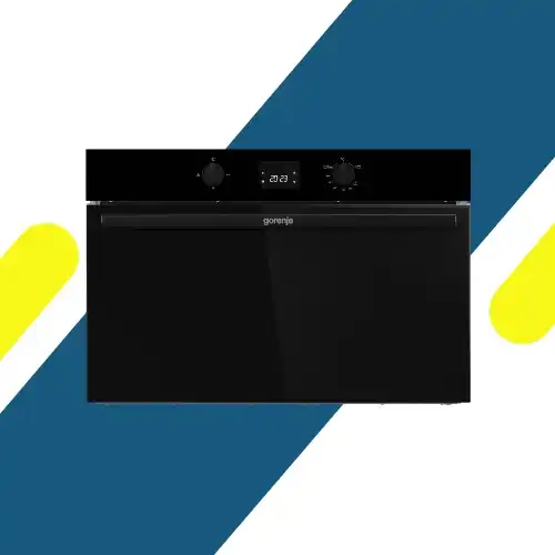 فرن بلت إن غاز جورينيا (Gorenje) - 88 لتر 90 سم – أسود – BOG9321DBG – مساحة طهي عملاقة وشاشة LED
