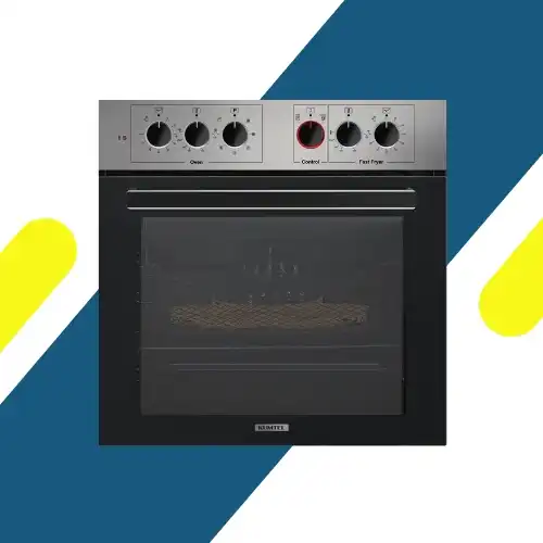فرن بلت إن كهرباء كومتيل (Kumtel) 60 سم – 8 وظائف وشاشة ديجيتال (أسود) B66-MFR93