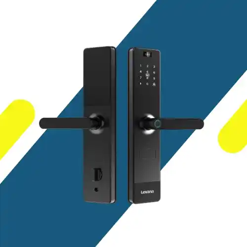 قفل باب ذكي ليڤانا (Levana) K80 i – بصمة وواي فاي وتطبيق Tuya – أمان ذكي