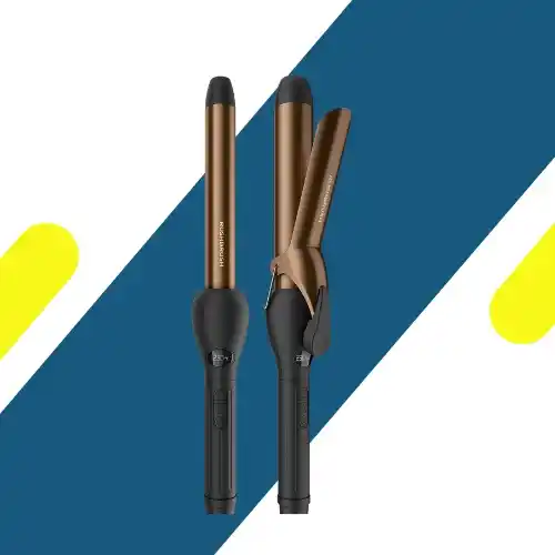 مكواة تجعيد الشعر راش براش (RUSH BRUSH) 5 في 1 – صالون متكامل بـ 5 رؤوس احترافية 5-In-1 Curler - Bronze Barrel
