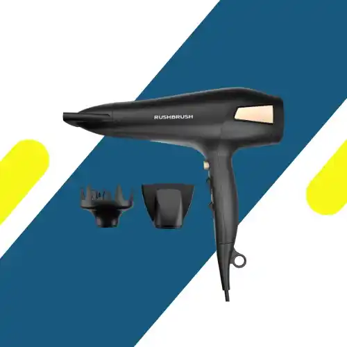 مجفف شعر راش براش دي 2 برو – Rush Brush D2 Pro – قوة 2500 وات ومحرك AC احترافي