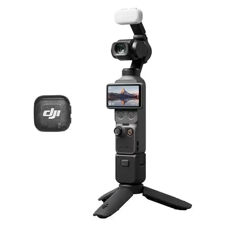 جيمبال DJI OSMO Pocket 4 Creator Combo - كاميرا مدونات فيديو