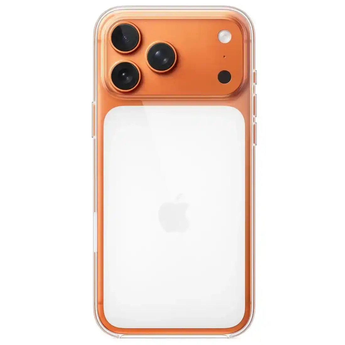جراب Clear ابل ايفون 17 برو ماكس اصلي - MagSafe & Camera Control