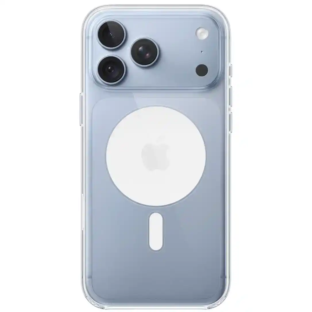 جراب Clear ابل ايفون 18 برو اصلي - MagSafe & Camera Control