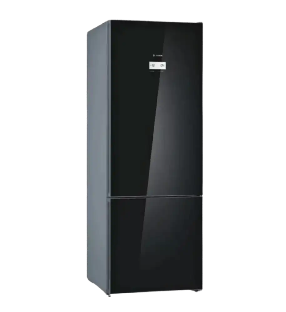 ثلاجه بوش كومبي 508 لتر ديجيتال زجاج اسود KGN56LB3E9