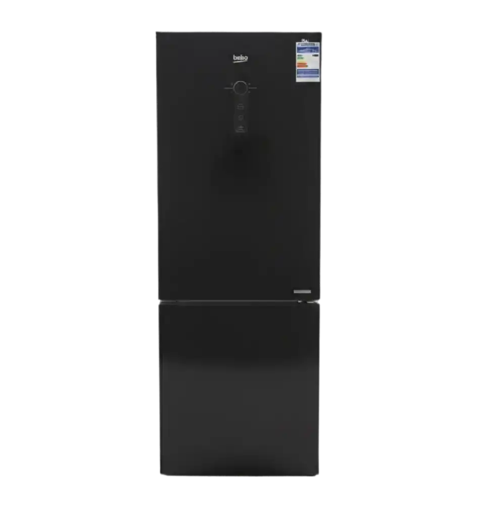 ثلاجه بيكو 490 لتر كومبي ديجيتال زجاج اسود B5RCNE565HXPBGE
