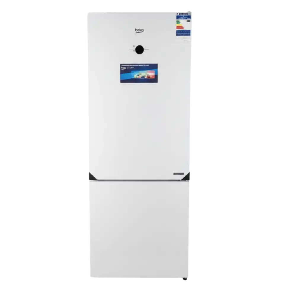 ثلاجه بيكو 490 لتر كومبي ديجيتال زجاج ابيض B5RCNE565HXPWE
