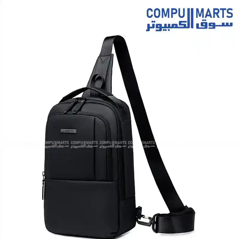 Golden Wolf GXB00725 Crossbody Sling 4L Black
