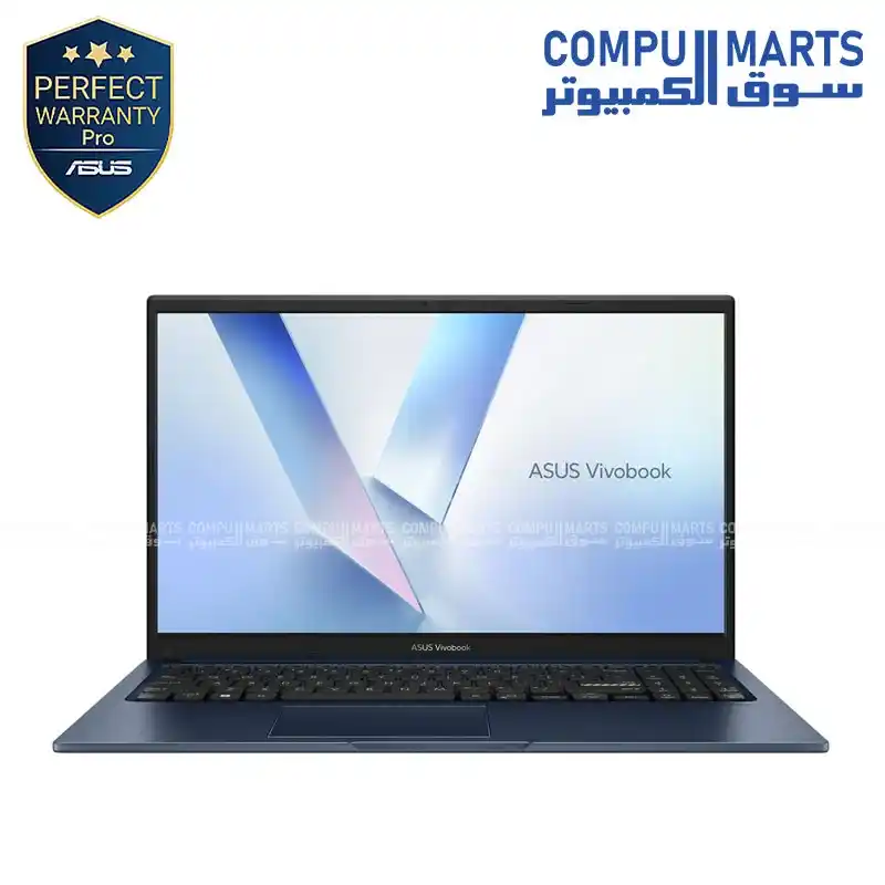 ASUS Vivobook 15 X1504VA-BL823W Laptop Intel Core i3-1315U 8GB RAM 256GB SSD 15.6" FHD IPS WiFi 6E Windows 11 Quiet Blue - 90NB10J1-M049F0