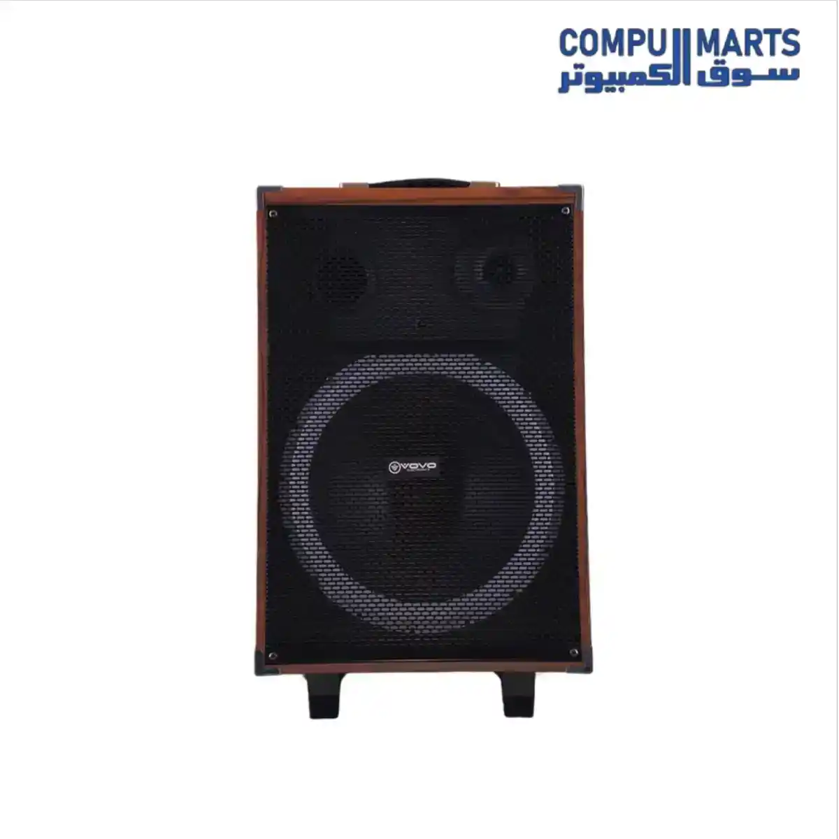 VOVO V-1235 12-Inch Portable Bluetooth Party Speaker 50W