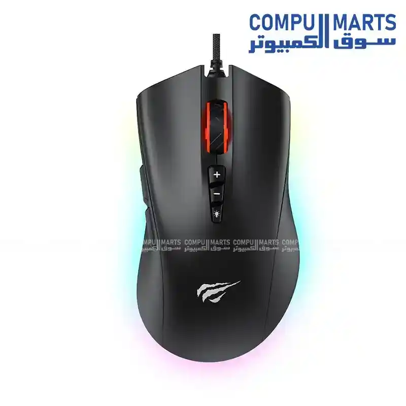 Havit Gamenote MS1040 RGB Backlit Programmable Gaming Mouse 8000 DPI 8 Key