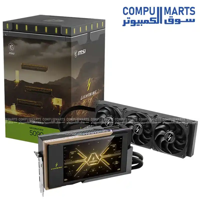 MSI GeForce RTX™ 5090 32G LIGHTNING Z Graphics Card