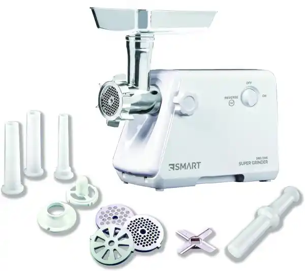 مفرمة لحم سمارت ، 1000 وات ، ابيض - SMG2000W