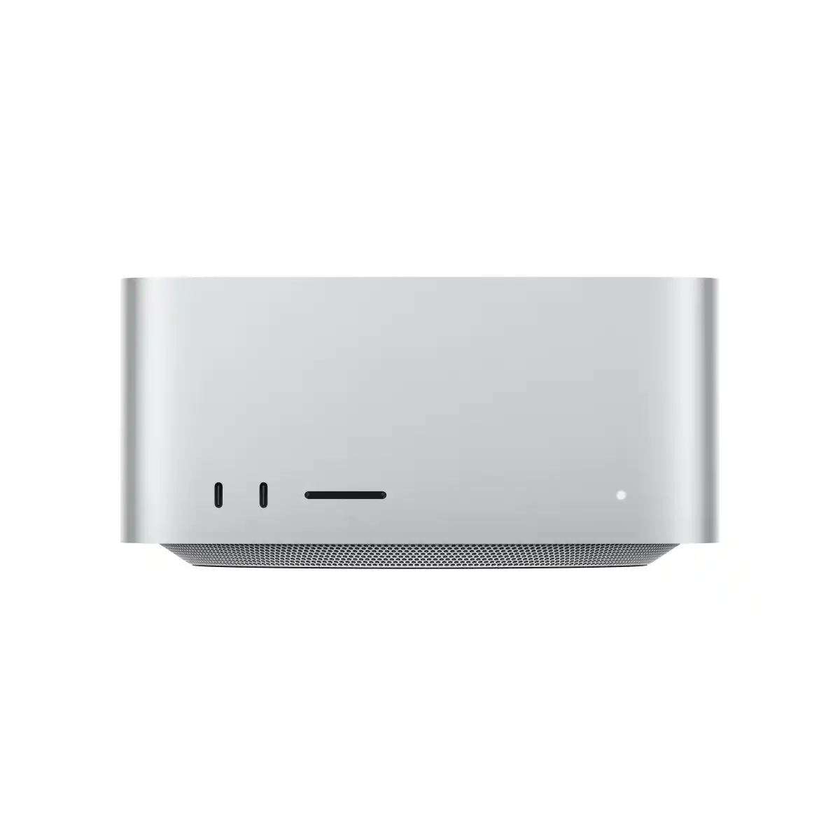 Mac Studio: شريحة Apple M4 Max مع CPU بـ14 نواة وGPU بـ32 نواة، ووحدة تخزين SSD بسعة 512 جيجابايت