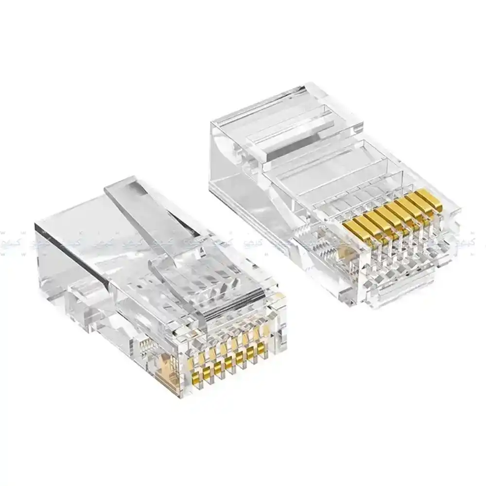 ار جي 45 بلاستيك بوينت 500 قطعه Cat6e UTP