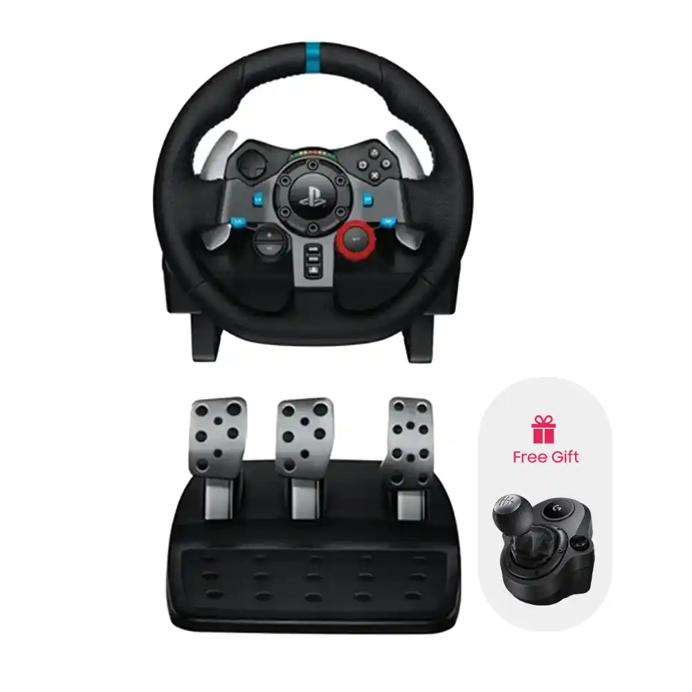 لوجيك G29 عجلة قيادة ودواسات Driving Force