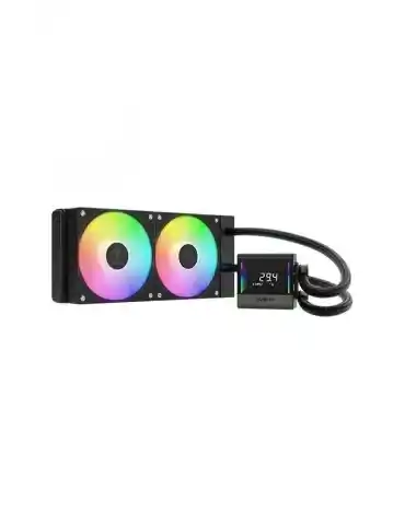 CPU Cooler GAMDIAS CHIONE E4-240 IPS LCD ARGB Liquid