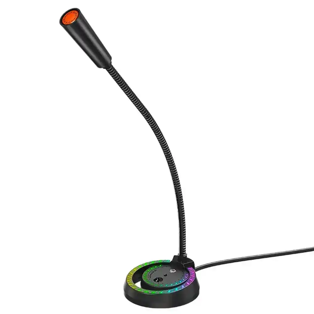 ميكروفون ميشن سلكي RGB جيمنج MC14