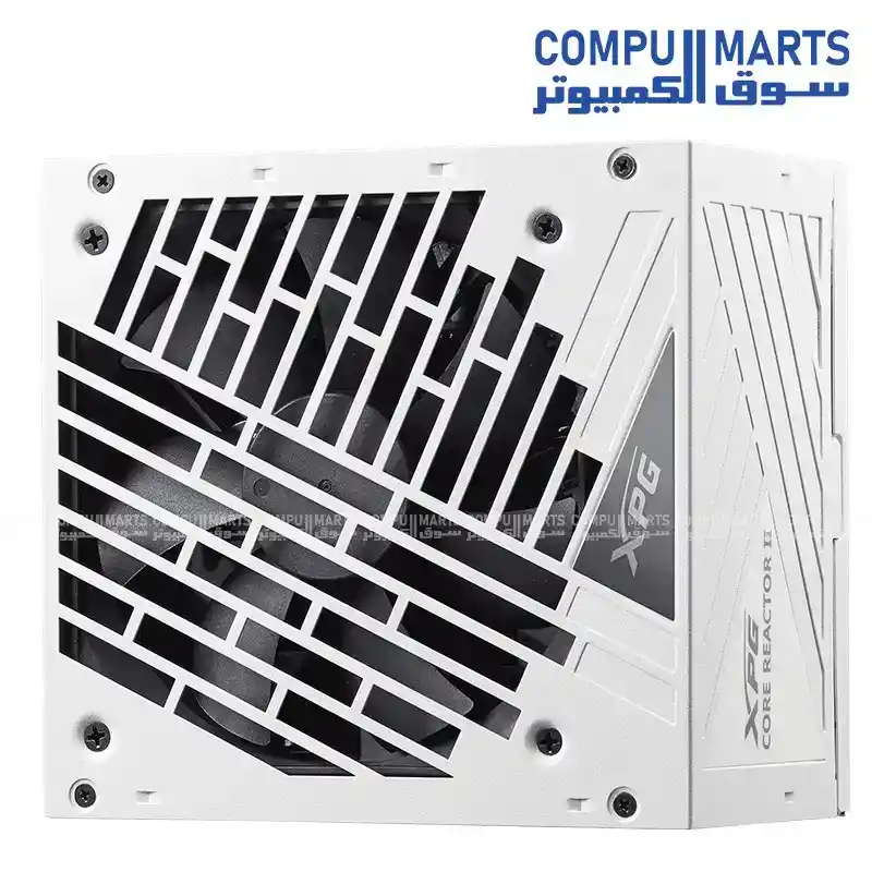 XPG Core Reactor II 850W 80 Plus Gold White ATX 3.1 Fully Modular Power Supply with 120mm FDB Fan and 12V-2x6 Connector