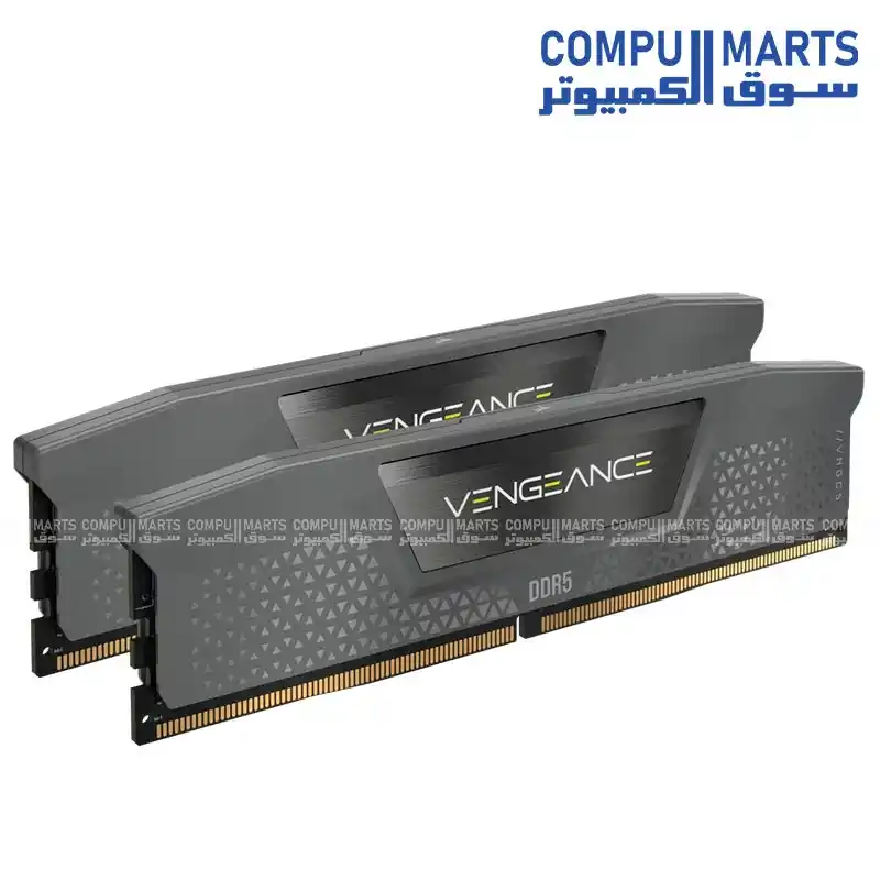 RAM CORSAIR/CMK64GX5M2D6000Z40/VENGEANCE DDR5 64GB (2 x 32GB) DDR5 6000 CL40-50-50-96 1.35V Intel XMP & AMD EXPO - GREY