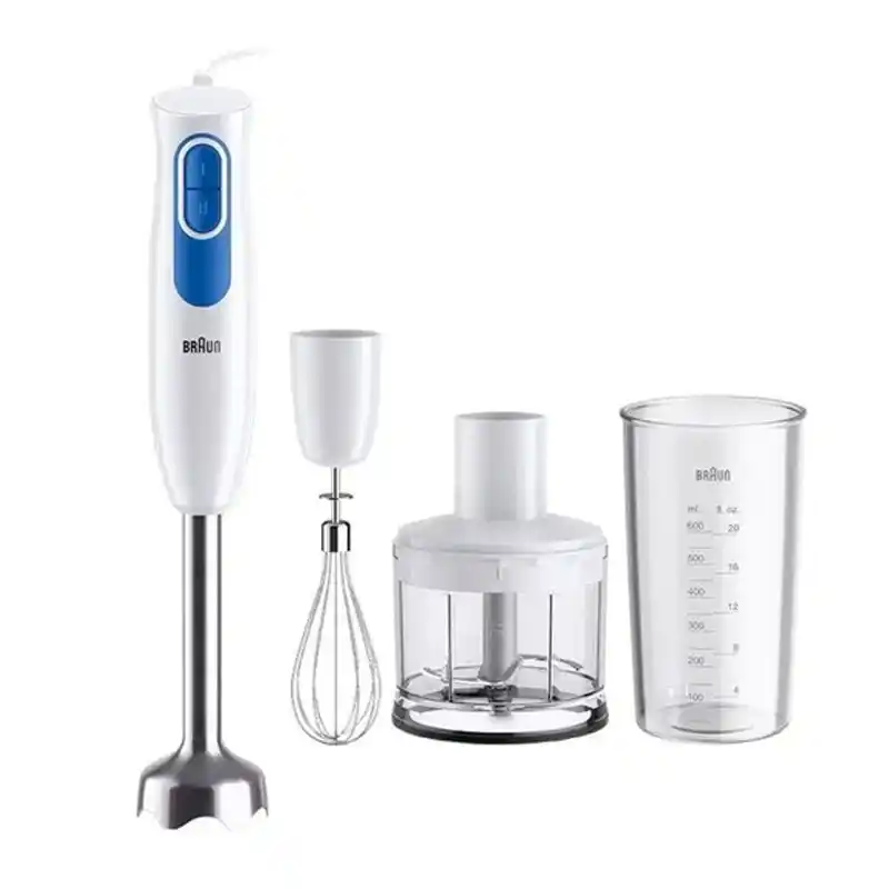براون خلاط يدوي Multiquick 2 قوة 600 واط 600 مل ابيض MQ MQ20236M