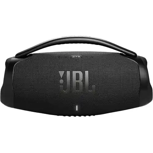جاي بي إل مكبر صوت محمول بوم بوكس 3 واي فاي بطارية تدوم 24 ساعة مقاوم للمياه BB3WIFIBLKUK