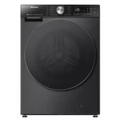 هايسنس غسالة 12 كجم ومجفف 8 كجم لون اسود WD5S1245BB