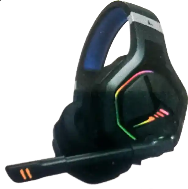 سماعة جيمينج فوريف، سماعة راس سلكية، 3.5 قابس+ USB، أسود، FV-S5