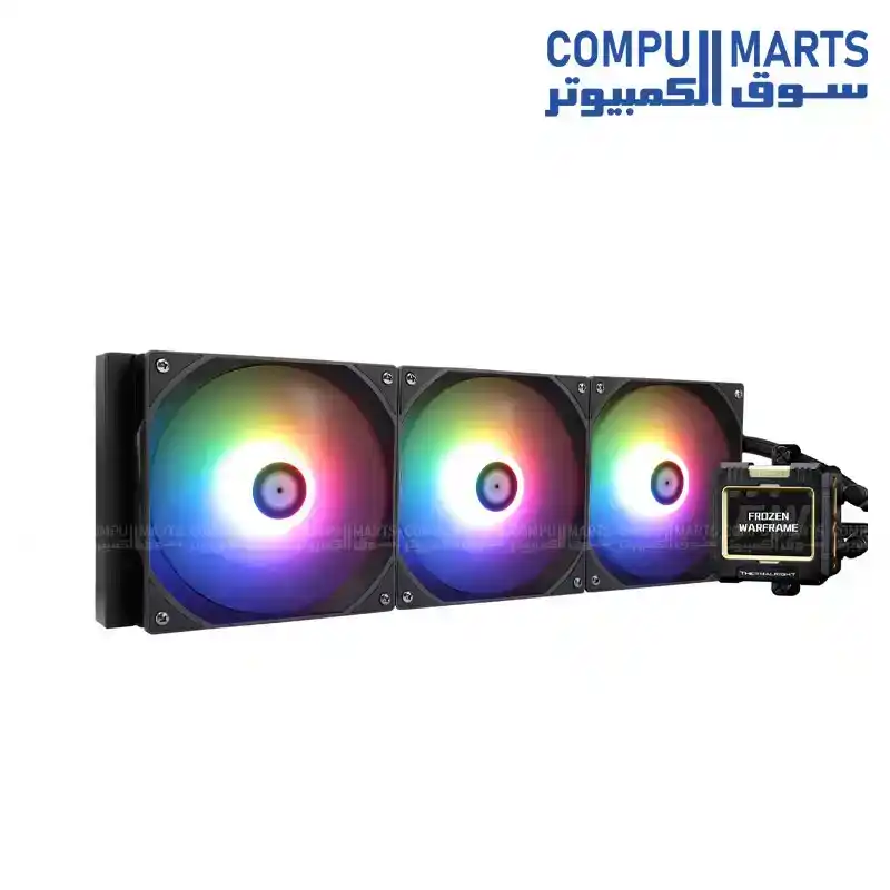 Thermalright Frozen Warframe 420 Black ARGB Liquid CPU Cooler 3 Years Warranty