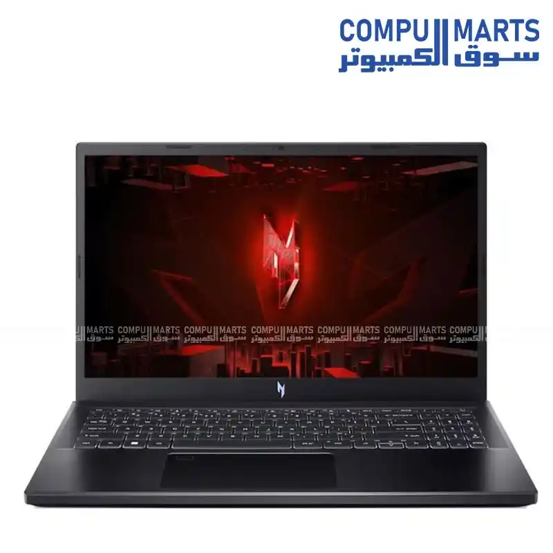 ACER Nitro ANV15-52-786F Gaming Laptop - Intel Core i7-13620H - RTX 4050 6GB - 16GB DDR5 4800Hz - 512GB NVMe Gen 4 - 15.6-inch FHD IPS 165Hz - White Backlit - Windows 11 - Obsidian Black