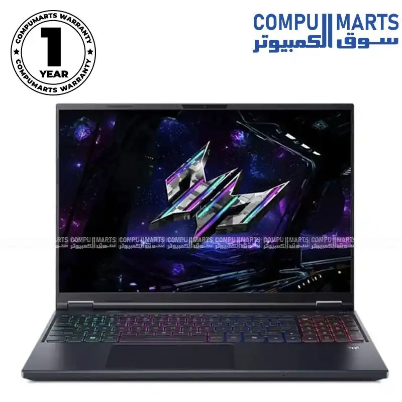 Acer Predator Helios Neo 16 AI Gaming Laptop – Ultra 9 275HX, RTX 5070 8GB, 16GB RAM, 1TB SSD, 16" QHD 240Hz