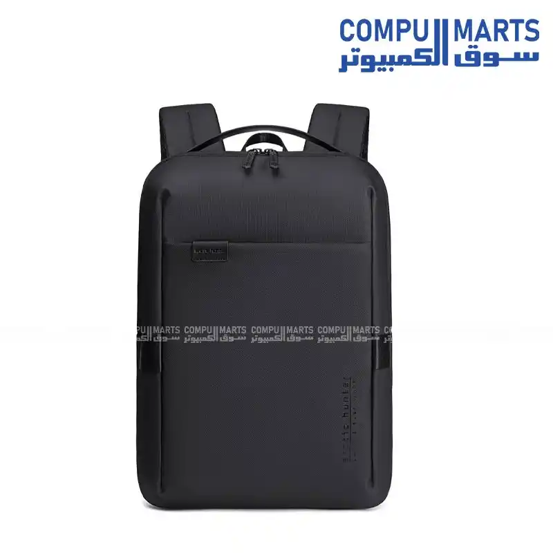 Arctic Hunter B00574 Laptop Bag 15.6 Inch Black, Water-Resistant, 8.5L