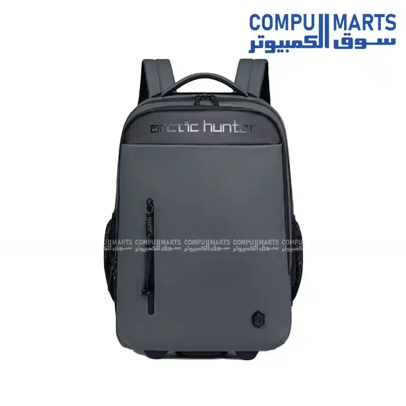 Arctic Hunter LG00657-1 Grey Trolley Backpack 15.6 Inches