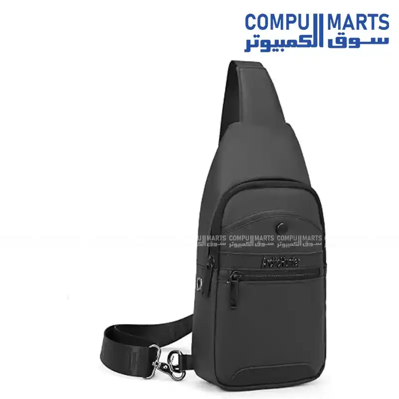 Arctic Hunter XB13001 Crossbody Bag Black 31 x 16.5 x 7 cm Polyester