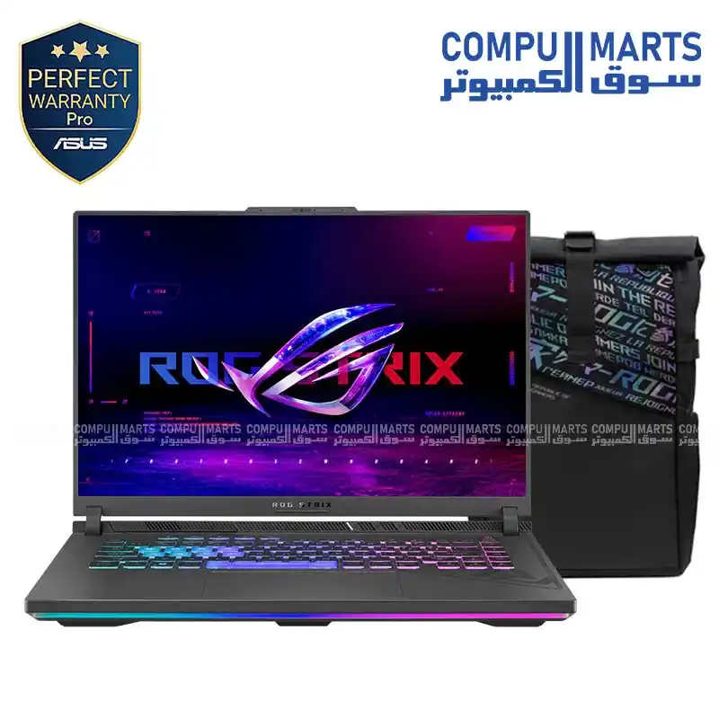 ASUS ROG Strix G16 G614PW-TS161W AMD Ryzen 9 8940HX NVIDIA GeForce RTX 5080 16GB GDDR7 16GB DDR5 1TB NVMe M.2 SSD 16-inch 2.5K 300Hz Windows 11 Home