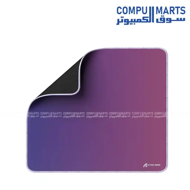 ATTACK SHARK CM03 Mouse Pad 450*400mm 4mm Thickness Microfiber Surface Non-Slip Natural Rubber Base Anti-Fraying Micro Edge Stitching Gaming Mouse Pad